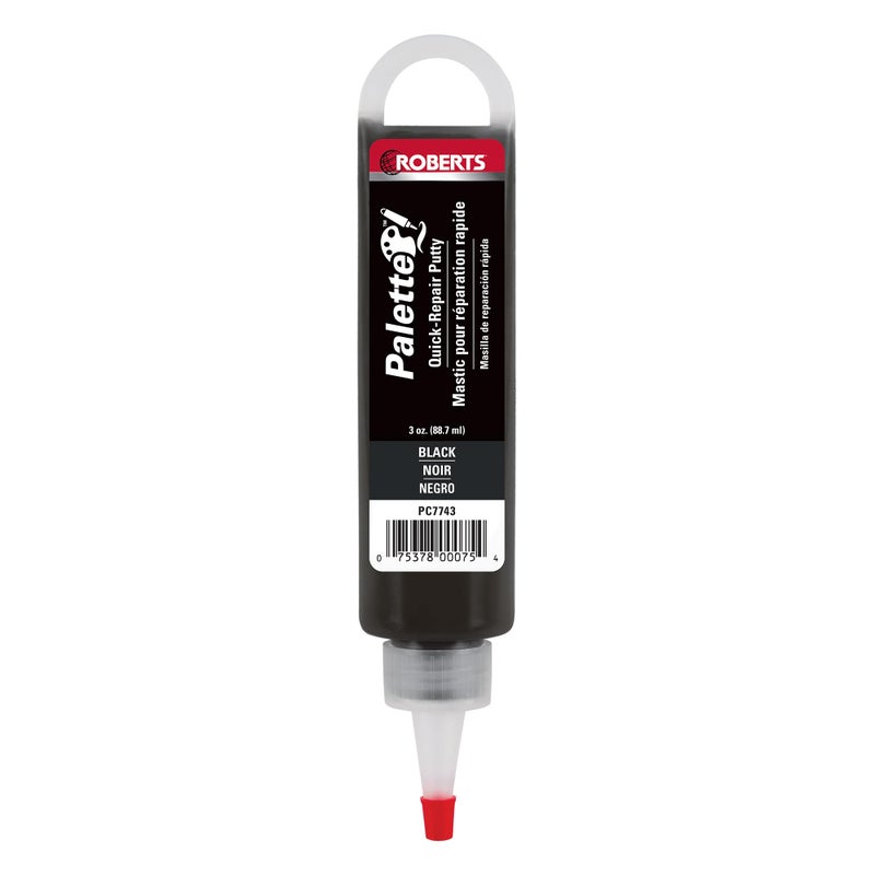 ROBERTS Palette Quick-Repair Putty for Wood, Laminate & Vinyl - Black - Image 1